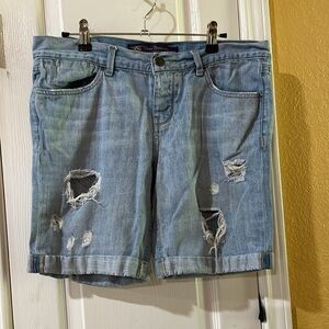 Divine Rights of Denim Distressed Shorts